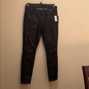 7 for all man kind coated pants.